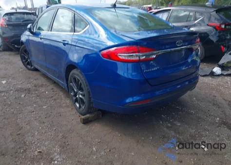 2018 Ford Fusion S из США, поврежденный, VIN 3FA6P0G77JR280614